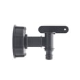 thumbnail image 1 of 1/2" 3/4" 1" Female Thread to 60mm Female Thread IBC Tank Connector Valve Faucet Adapter Garden Irrigation Pipe Connection Tools ,Leak-Proof, 1 of 6