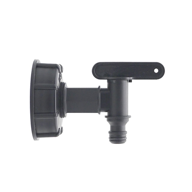 1/2" 3/4" 1" Female Thread to 60mm Female Thread IBC Tank Connector Valve Faucet Adapter Garden Irrigation Pipe Connection Tools ,Leak-Proof