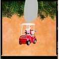 thumbnail image 2 of Gallerie II Fore The Holidays Santa Golf Christmas Xmas Ornament Multi, 2 of 3