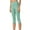 Green, variant on High Waist Yoga Pants for Women Tummy Control Leggings Workout Gym Capris