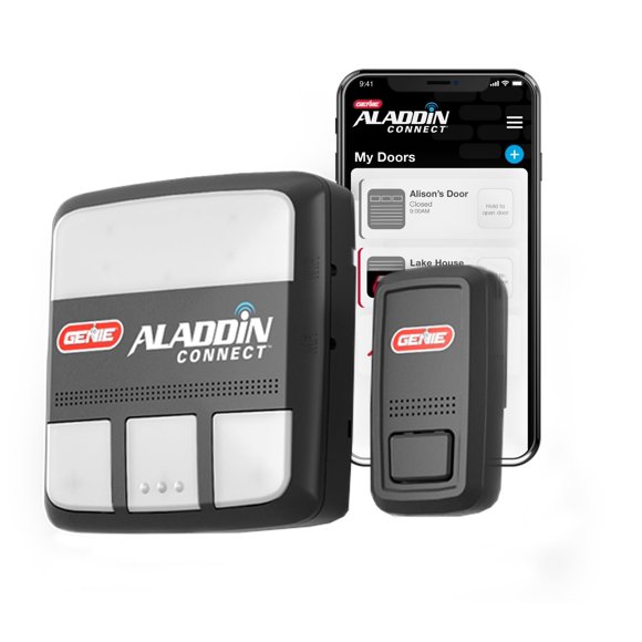 Abridor de puerta de garaje inteligente con WiFi Genie Aladdin Connect