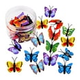 thumbnail image 5 of 30pcs Colorful Butterfly Push Pins for Office, Classroom, and Home Decorations,  Durable, Cute, and Lifelike, Great for Photos, Schedules, 5 of 10