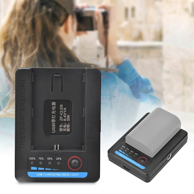 6000K Color Temperature Portable LED Fill Light, USB Charger, For Filling Light Charging