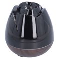 thumbnail image 4 of Humidificador de aire de grano de madera de 400ml, difusor de aromaterapia con Control remoto y luz nocturna, enchufe de 100-240VUS, 4 of 5