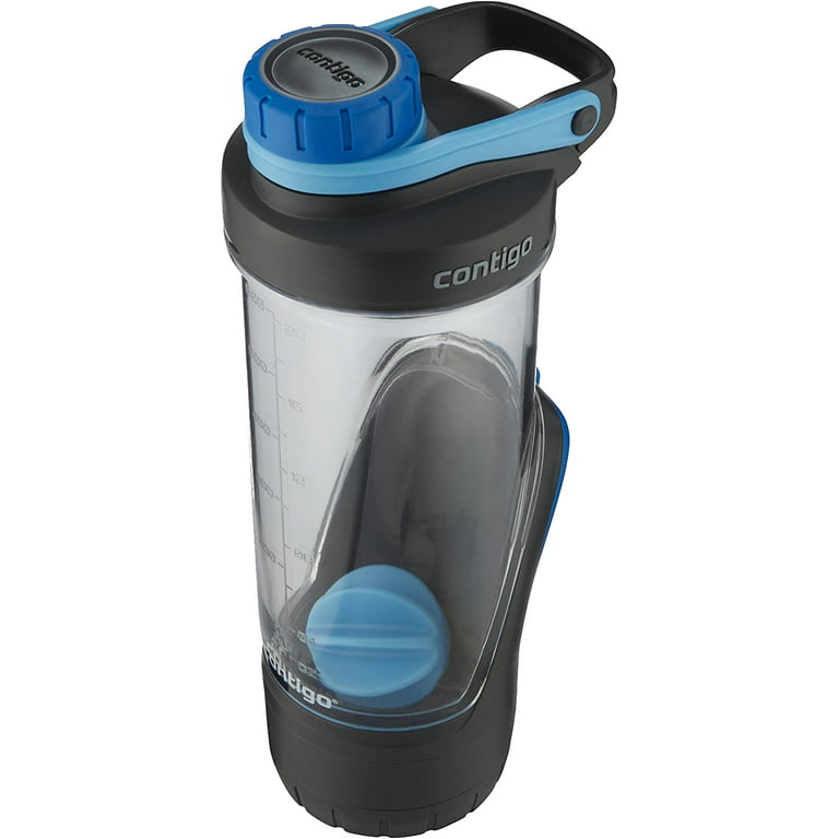  Contigo AUTOSEAL Kangaroo Water Bottle with Storage  Compartment, 24 oz., Blue : Sports & Outdoors