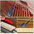 thumbnail image 6 of MLINS 6 Pcs Maintenance Piano Tuning Tool 21.50X1.20X1.00CM Blue, 6 of 8
