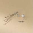 thumbnail image 4 of K-KED 925 Sterling Silver Tiny Pearl Beads Stud Earrings Tassel Womens-Gold, 4 of 7