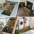 thumbnail image 5 of 2'x6' Rug Runners for Hallways Kitchen, Forest Non Slip Entryway Beside Floor Carpet Runner, Vintage Cottage Mushroom Tree Floral Green Washable Laundry Room Bedroom Throw Rugs Mat for Family Pet, 5 of 8