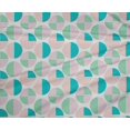 thumbnail image 4 of oneOone Polyester Lycra Fabric Circle Geometric Â Printed Craft Fabric BTY 56 Inch Wide, 4 of 4