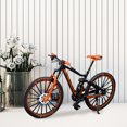 thumbnail image 6 of Ke1Clo Alloy Racing Toy Bike under $5! Mini Motorcycle Model for Vehicle Home Decoration Kids Pretend Play Desk Toy with Moving Wheels (Orange), 6 of 6