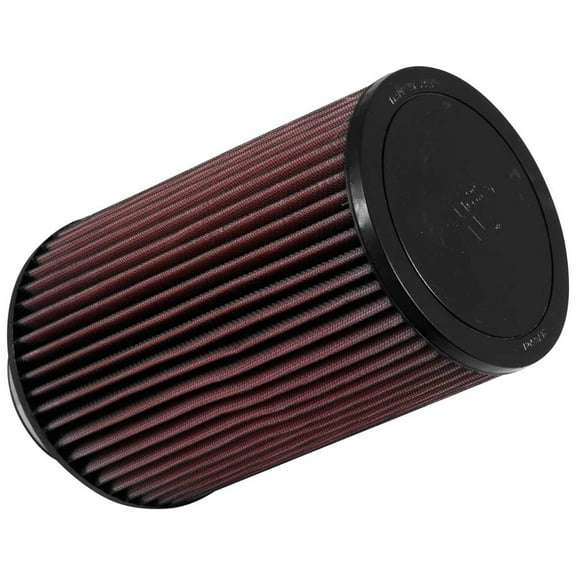 K&N Universal Clamp-On Air Filter: High Performance, Premium, Washable, Replacement Filter: Flange Diameter: 4 In, Filter Height: 9.5 In, Flange Length: 1.75 In, Shape: Round Tapered, RU-5045