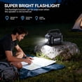 thumbnail image 5 of Bluetooth Speaker Wireless, 100W Loud Outdoor Speaker with Deep Bass, IPX7 Waterproof Floatable, 20H Playtime, Wireless Charging, TWS Pairing, RGB Light, Portable Speaker for Work, Garage, Travel - B, 5 of 9