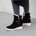 thumbnail image 7 of Fesfesfes Ankle Boots For Women Snow And Winter Round Toe Fashion Warm Furry Short Large Size Women's 40(US:7.5), 7 of 7