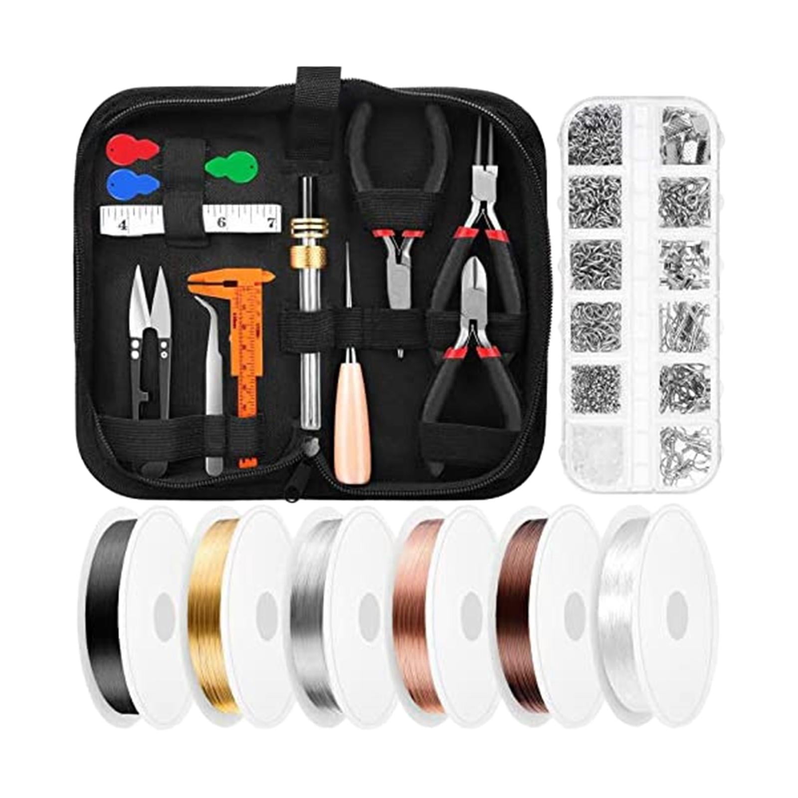 Milageto Artist Gather Schmuckherstellung Zubehör Werkzeuge Kit Schmuckzangen zum Perlen