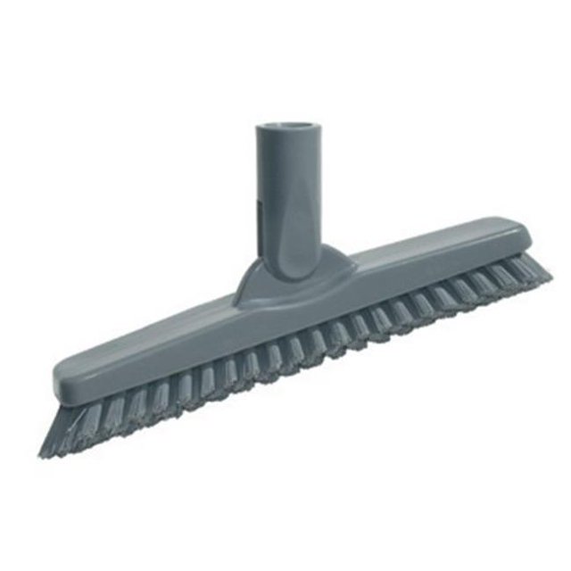 Unger CB20G Gray SmartColor Swivel Corner Brush - 8.6 in.