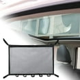 thumbnail image 3 of jiaping Adjustable Car Ceiling Net Fishing Rod Holder with Double Zipper Breathable Mesh, 3 of 5