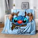 thumbnail image 2 of Manta de franela con patrón de puntadas de Disney, manta de forro polar, regalo para niños y adultos, sofá, ropa de cama, regalos para niños, 2 of 5