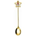 thumbnail image 1 of Huayishang Tableware Stainless Steel Tableware Creative Cute Christmas Star Spoon Fruit Fork Coffee Dessert Spoon, 1 of 8