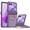 Purple, variant on Dteck Case Built-in Front Screen Protector for Motorola Razr 2026/2025/2024,Shockproof PC Hinge Protection Case Ring Stand Matte Translucent Cover for Motorola Razr 2026/Razr 2025/Razr 2024,Black