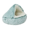 thumbnail image 4 of Tuvgenk Cozy Dog Bed Home Washable Indoor Soft Cat Bed Warm Warming Blue Dog Kennel, 4 of 4