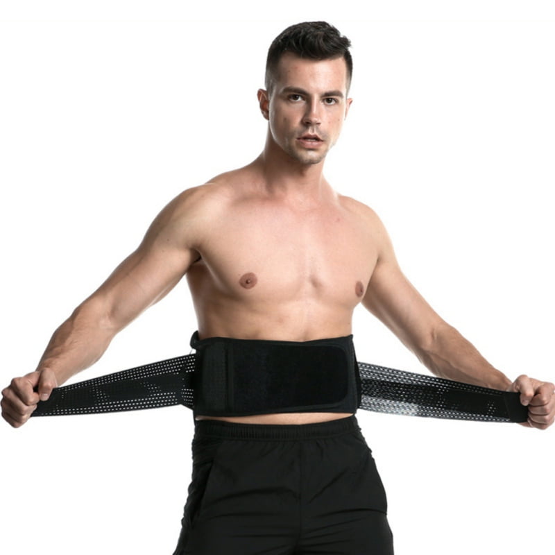 Details about   Men Women Waist Spine Belt Steel Plate Support Gym Fitness Weightlifting Lumbar 