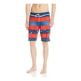 thumbnail image 1 of Quiksilver Mens Brigg 20' Repreve Swim Bottom Board Shorts, Red, 34, 1 of 2