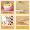 thumbnail image 6 of 25 Sourdough Bread Bags For Homemade Loaf Kraft Brown Paper Bread Bags with Window and Square Bottom Large Bakery Bag - Reusable and Disposable Square Bottom for Easy Storage of Sandwiches and Bagels, 6 of 6