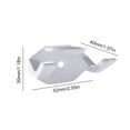 thumbnail image 2 of 8Pcs Adhesive Hat Racks Free-punch Casual Hat Storage Hook Simple (White), 2 of 8