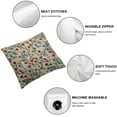 thumbnail image 4 of PIKWEEK  Decorative Throw Pillow Covers for Couch Sofa Bedroom Blue Nature Berry Beige Red Pen Berries Brown Holiday Food Black White Pattern Blueberry Botanical Cushion Cover  2pc, 4 of 6