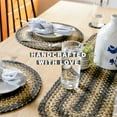 thumbnail image 3 of Homespice - Kilimanjaro 36 Inch Table Runners, a Thick Table Runner of Premium Jute to Use as Primitive Table Runners - Hand braided, Flawless Edges - Reversible and Long Table Runner, 11x36 Inches, 3 of 9