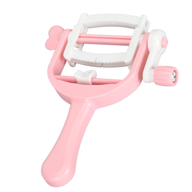 Fabricante De Pompones, Fabricante De Borlas Portátil Rosa, Operación Pequeña Y Simple, Portátil Para Manualidades De Lana DIY