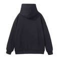 thumbnail image 3 of HAiming Men's Stylish Crossover Cowl Neck Hoodies Pullover Sweatshirt Casual Long Sleeve Outerwear Tops with Pocket, 3 of 3