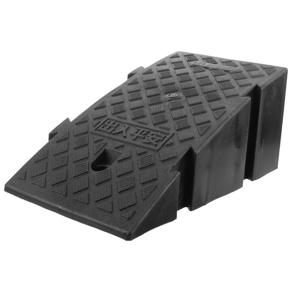 Car Tire Ramps Rubber Triangular Mats Road Curbs Triangle