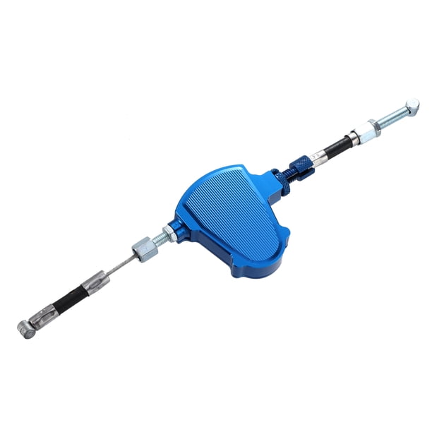 Universal Aluminio Aleación Motocicleta Acrobacias Embrague Economizador Azul