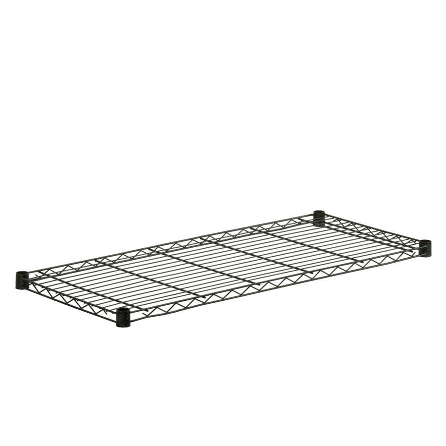 Honey Can Do Steel Wire Shelf with 350lb Capacity, Black