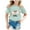 Mint Green, variant on Kid Boys T Shirts Short Sleeve Easter Outfit Easter Cartoon Summer Tops Boys Tops Size 6-8 Years