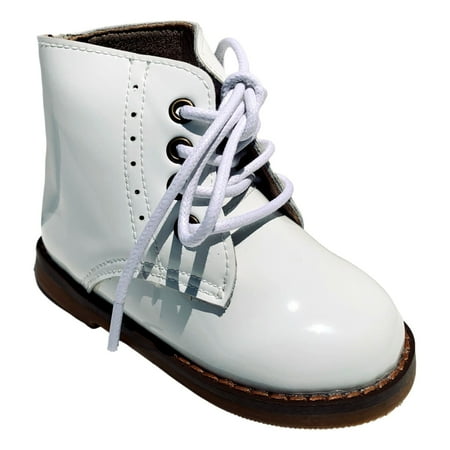 

First Steps Hard Bottom Walking Shoes with Extra Ankle Support for Toddlers Baby or Infant by GadwallAR