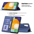 thumbnail image 4 of for Samsung Galaxy A14 5G Case, Flip Folio Wallet Cover Slim Premium PU Leather Case ID Credit Card Slots Stand Kickstand Holder Closure TPU Shockproof Phone Case for Samsung Galaxy A14 5G,Blue, 4 of 4