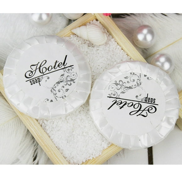 Mini Jabones de Hotel Jabón de Limpieza Individualmente, Limpieza Facial Del Cuerpo, 150 Barras de Ligero - tal se describe, 13g Colco Jabón de baño de viaje