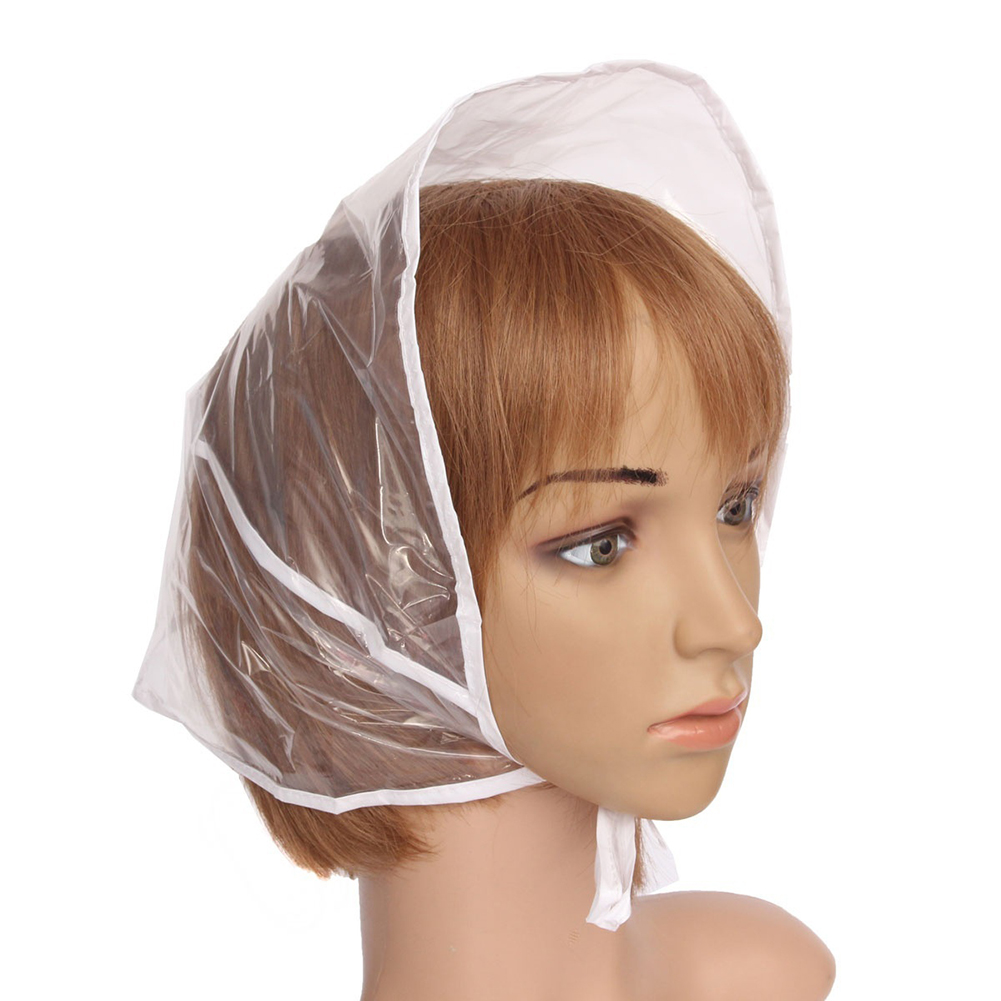 Rain Hat Bonnet Cap 
