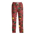 thumbnail image 4 of JGNGSHN Christmas Pajamas for Men Soft Lightweight Plaid Sleep Lounge Pants Comfy Sleepwear Pants PJ Bottoms with Pockets and Button Fly, 4 of 7
