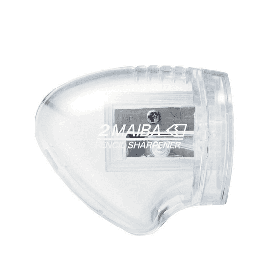 Kutsuwa 2'Maiba Pencil Sharpener: Single (Clear)