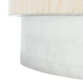 thumbnail image 7 of SAFAVIEH Scarlett Abstract Glam Round Coffee Table, Light Pink, 7 of 7