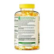 كبسولات هلامية ناعمة من Spring Valley Maximum Care Omega-3 من مكملات زيت السمك الغذائية لصحة العين والدماغ والعظام والقلب، 2000 مجم، 120 حبة