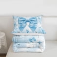 thumbnail image 5 of Erosebridal Kawaii Bowtie Twin Comforter Sets For Ballet Girls Gifts,Fashion Sequin Print Bedding Set For Kids,Reversible,2-Piece, 5 of 7