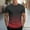 Red, variant on Swuxness Men's Solid Color Casual Stretch Sweat Absorbing Sports Dry Short Sleeve Crew Neck Top