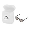 thumbnail image 5 of 1/6 Scale Sunglasses, Male And Female Sun Glasses, Alloy Retro Glasses, for 12inch Action Figures Accessories - Black, 2.6x2.3cm, 5 of 10