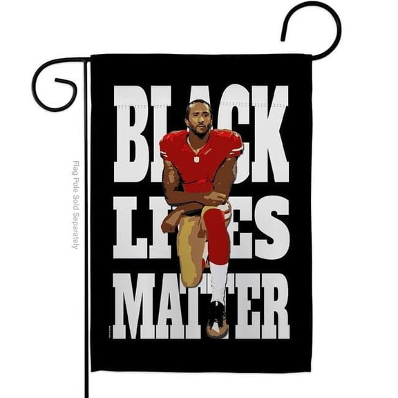 USA Decoration G170015-BO 13 x 18.5 in. Black Lives Anti Racism History Matter Double-Sided Decorative Vertical Garden Flags - House Decoration Banner Yard Gift
