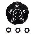 thumbnail image 3 of Front Fork Valve Cover, Compact Aluminium Alloy Replacement Exquisite Mountain Bike Front Fork Protective Cover  For Mountain Bike Black, 3 of 8
