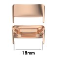 thumbnail image 2 of Adaptadores de correa de reloj para Fitbit Charge 5 Conectores de banda Oro rosa Oro 2 piezas, 2 of 6